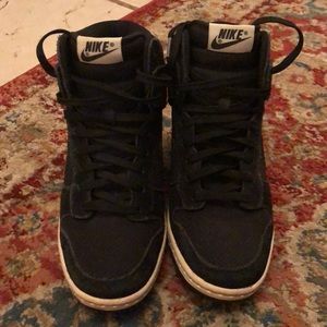 Nike Sky-Hi Dunk wedge sneakers